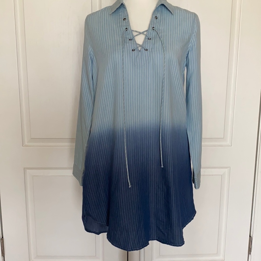 ODDY ombre tunic dress